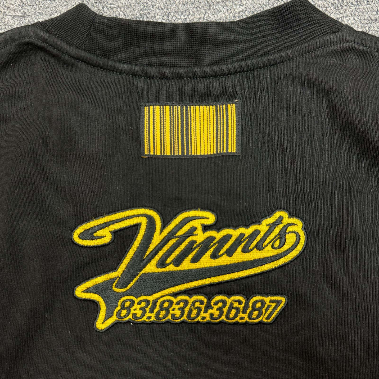 VTMNTS 22SS COLLEGE T-SHIRT カレッジロゴTシャツ VETEMENTS 