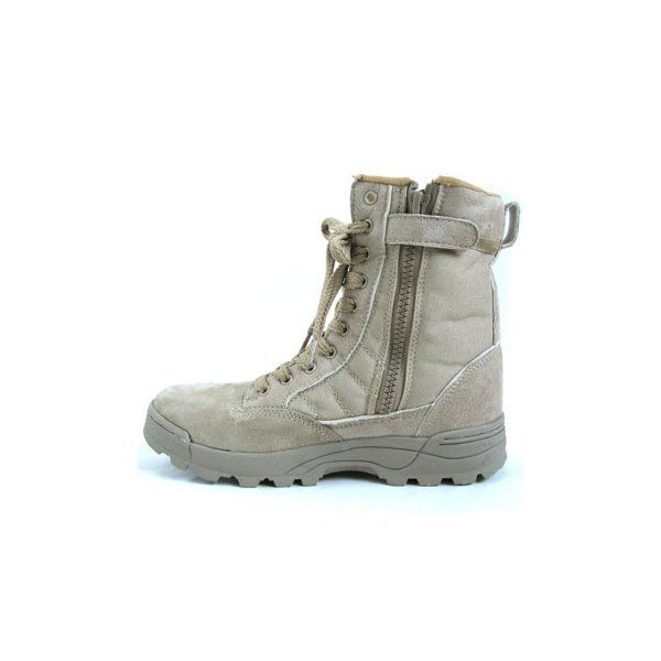 SWAT」KOBRAサイドジッパーブーツ FB036YN サンド 7W 【 レプリカ 】