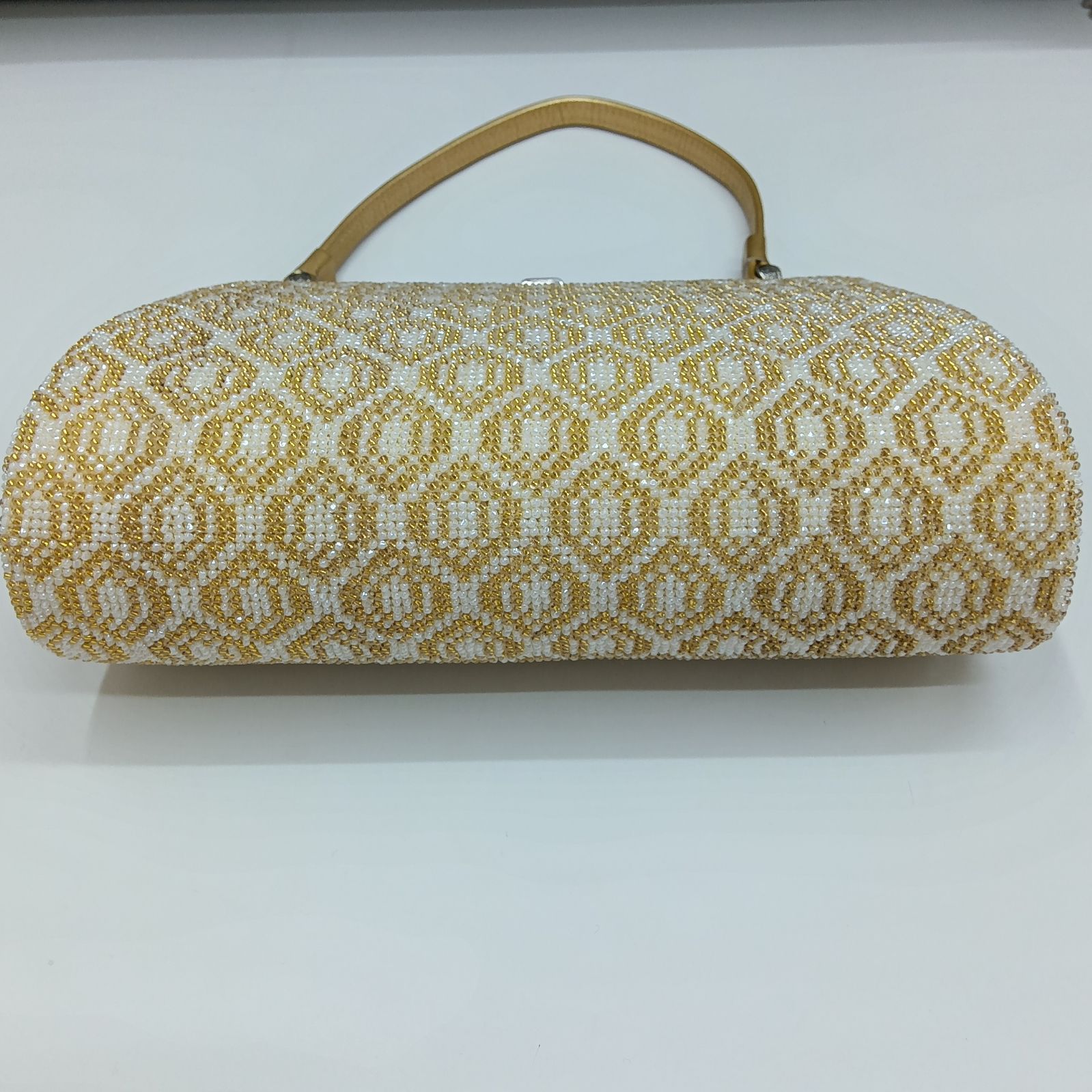 ☆昭和レトロ 豪華 和装バッグ◎ サイズ：高さ14cm×横22cm×幅5.5