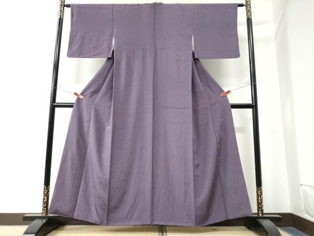 平和屋着物●重要無形文化財　人間国宝　中村勇二郎　江戸小紋　古代菊　正絹　逸品　CABE2642yc 1552839.jpg
