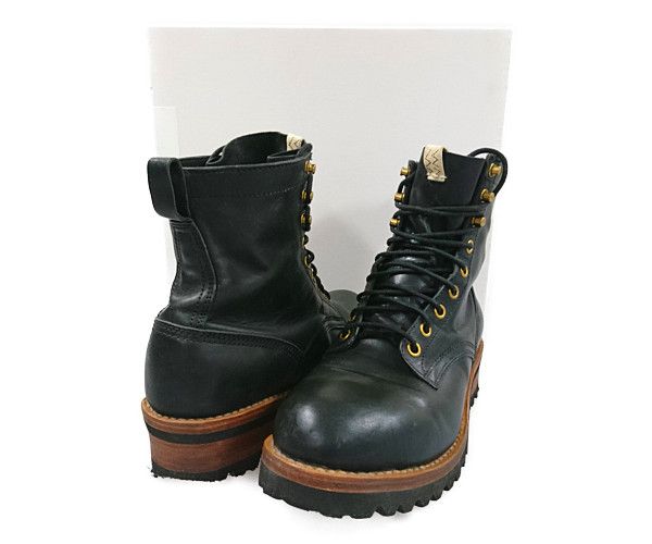 VISVIM 0118102002006 ZERMATT BOOTS FOLK (HORSE HIDE) ブーツ シューズ 馬革 ブラック  サイズM8.5=26.5cm 正規品 / 29783