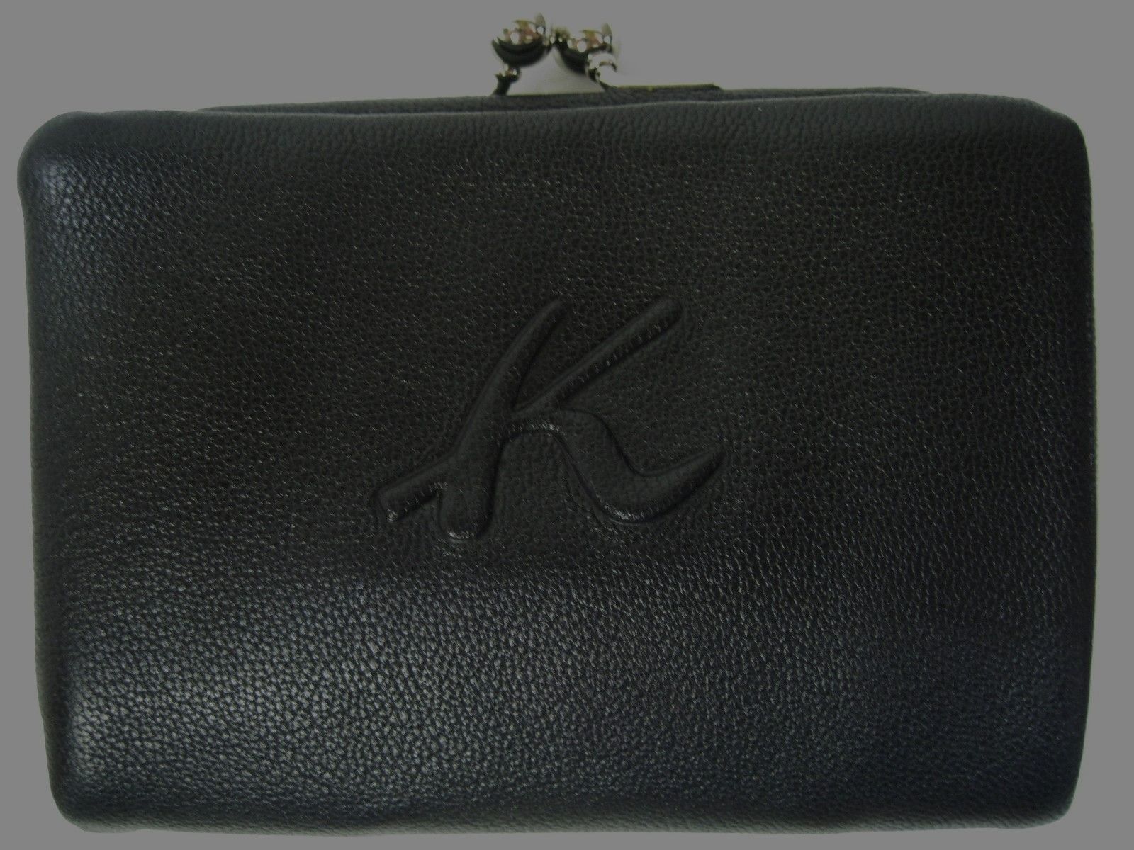 未使用・新品 キタムラ 二つ折りコンパクト ガマグチ小銭入付 ZH0403羊  