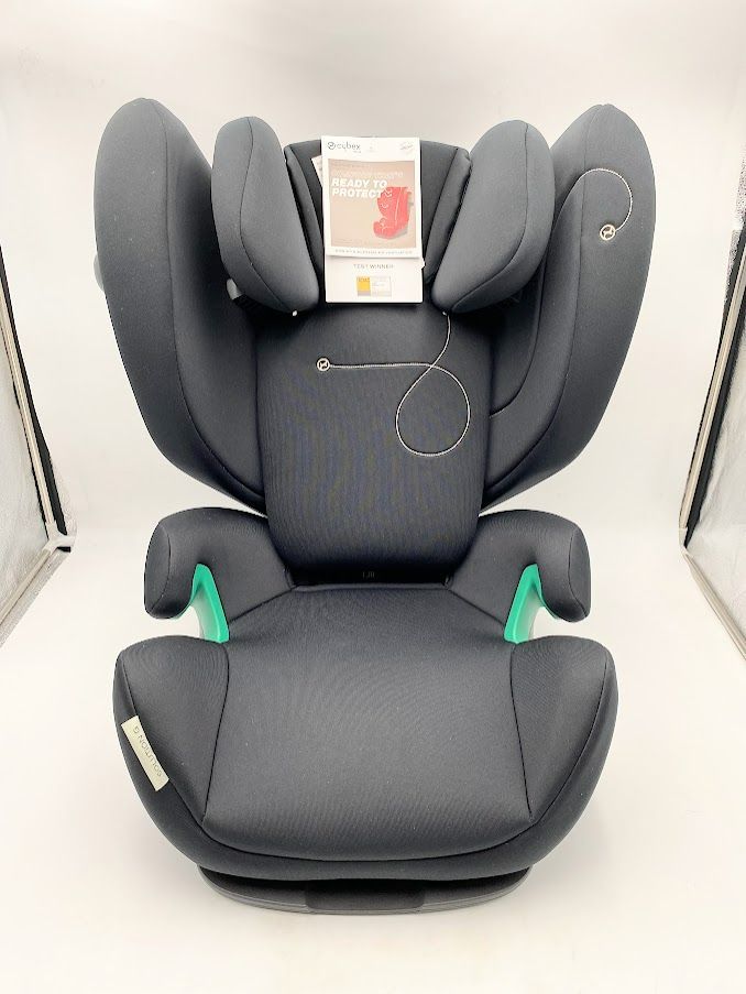 【開封済・未使用品】サイベックス ソリューション G i-FIX ムーンブラック ロングユース ISOFIX シートベルト固定両対応 ジュニアシート  K0621 0709ML011 0120240705101142