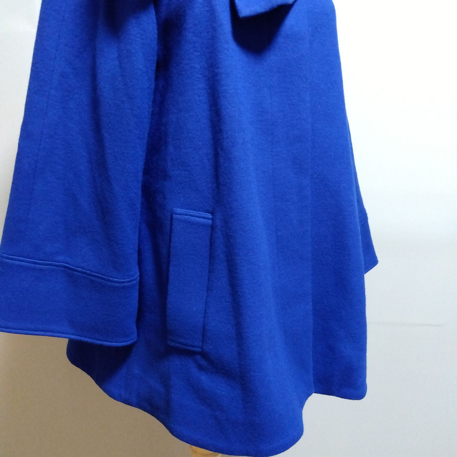 GRANDTABLE / 2WAYリボンハーフコート Grandtable グランターブル 2WAY リボンハーフコート ロングブルー