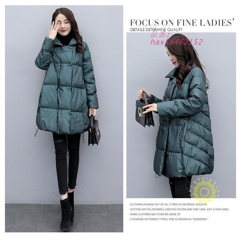 暖かい ミディアム丈ジャケット中綿アウター