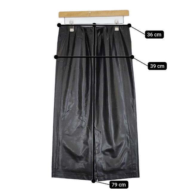 MUSE de Deuxieme Classe P-leather タイトスカート 定価22000円