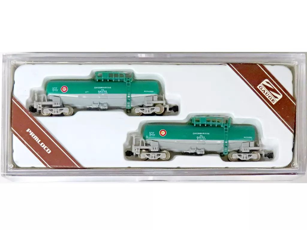 (未使用･未開封品)　クラウンモデル Zゲージ 2001 タキ43000 グリーン 2両セット og8985z 中古】鉄道模型 Zゲージ 1/220 タキ 43000 グリーン(2両セット