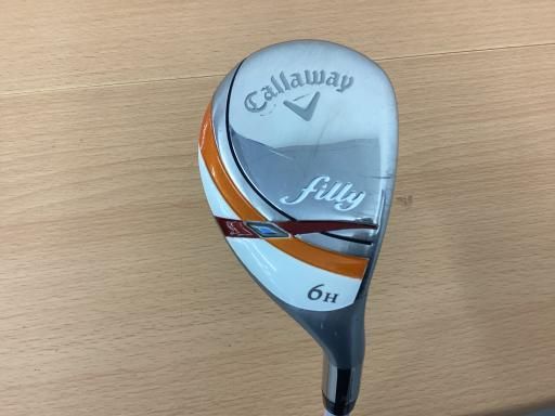 キャロウェイ filly 6H レディース ユーティリティ UT filly ユーティリティ フレックスL レディース 女性用 右利き 右用 Cランク ゴルフクラブ