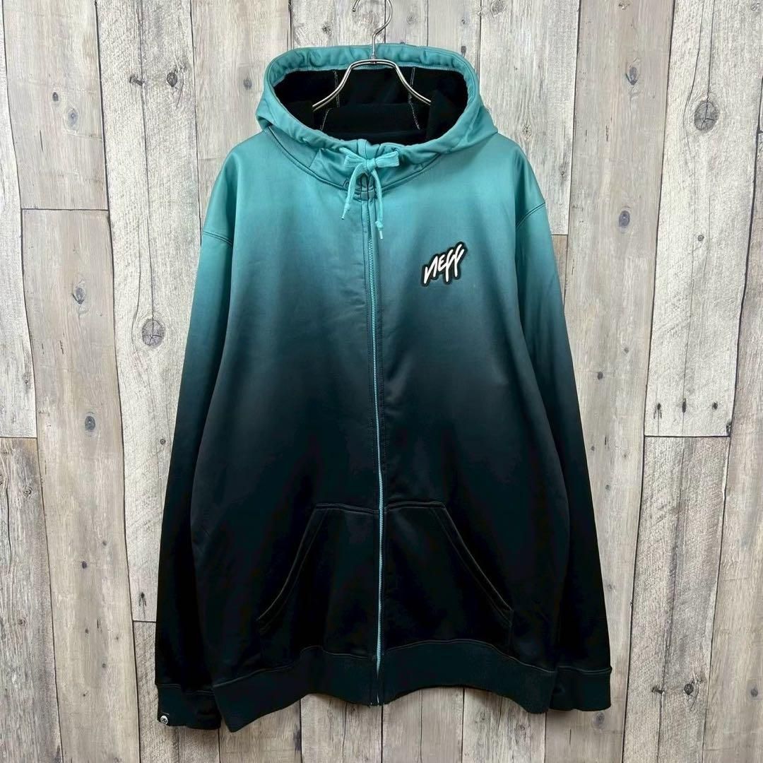 neff ネフ スノボ スキー ウェア 裏地フリース ジップ パーカー XXL neff ネフ スノボ スキー ウェア 裏地フリース ジップ パーカー XXL