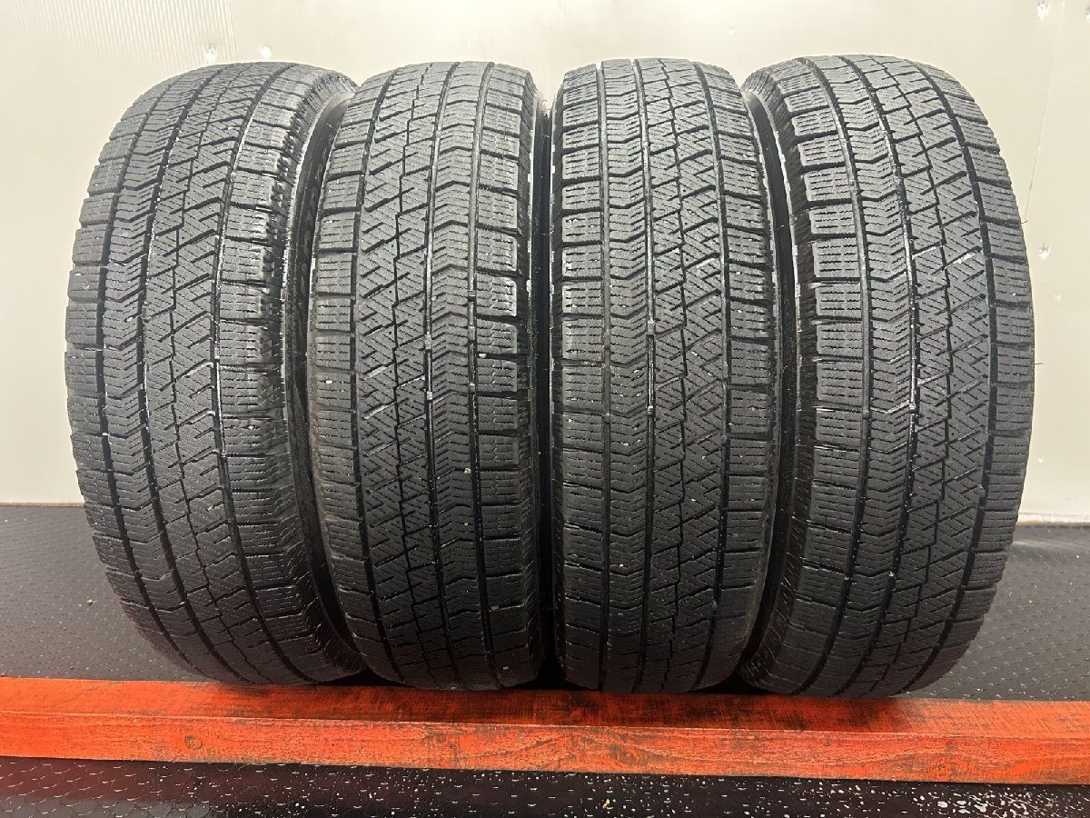 BS BRIDGESTONE BLIZZAK VRX2 155 65R14 14インチ スタッドレス 4本 20～21年製 バリ溝 ムーヴ スペーシア ワゴンR等 STO022