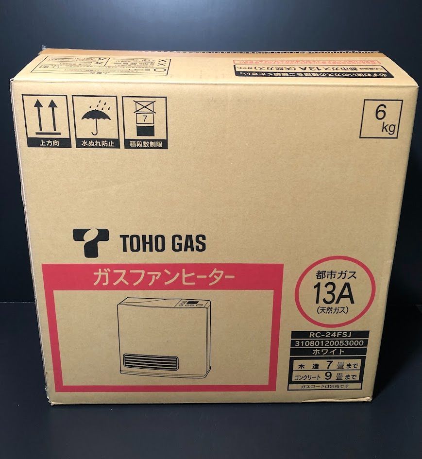 TOHOGAS ガスファンヒーター RC-24FSJ都市ガス13A