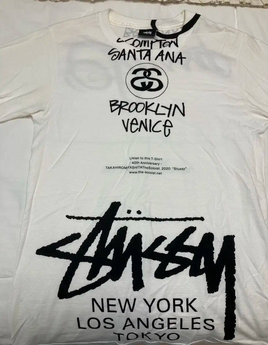 STUSSY ステューシー TAKAHIROMIYASHITATheSoloist. タカヒロミヤシタザソロイスト. 半袖 s サイズ