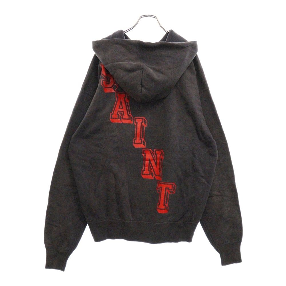 SAINT MICHAEL (セントマイケル) 24SS HOODIE ANGEL ヴィンテージ加工  