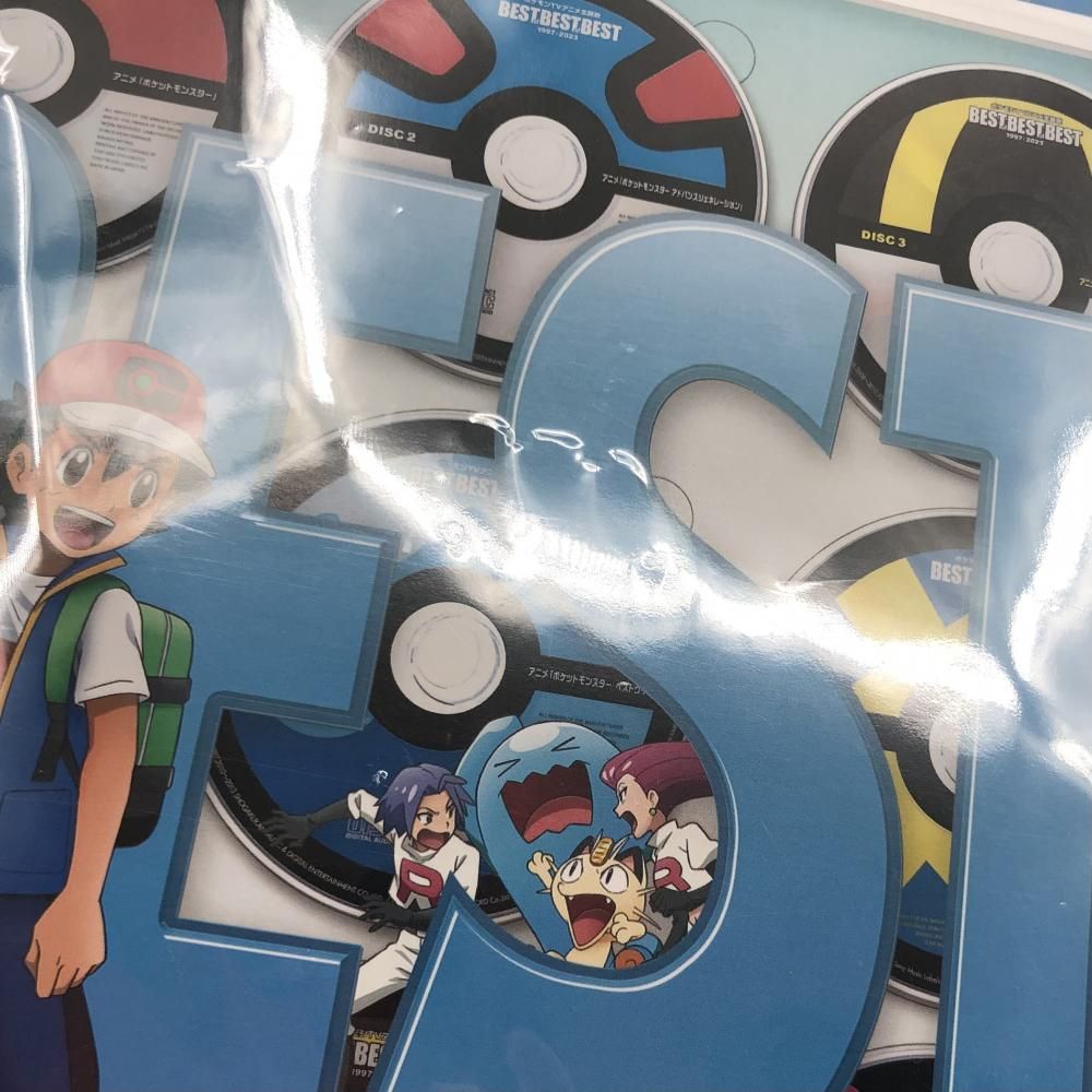 中古】未開封 ﾎﾟｹｯﾄﾓﾝｽﾀｰ ﾎﾟｹﾓﾝTVｱﾆﾒ主題歌 BEST OF BEST OF BEST 1997