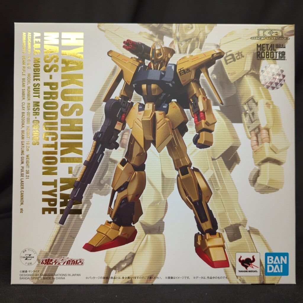 BANDAI SPIRITS METAL ROBOT魂 (Ka signature) ＜SIDE MS＞ 機動戦士Zガンダム MSV 量産型百式改