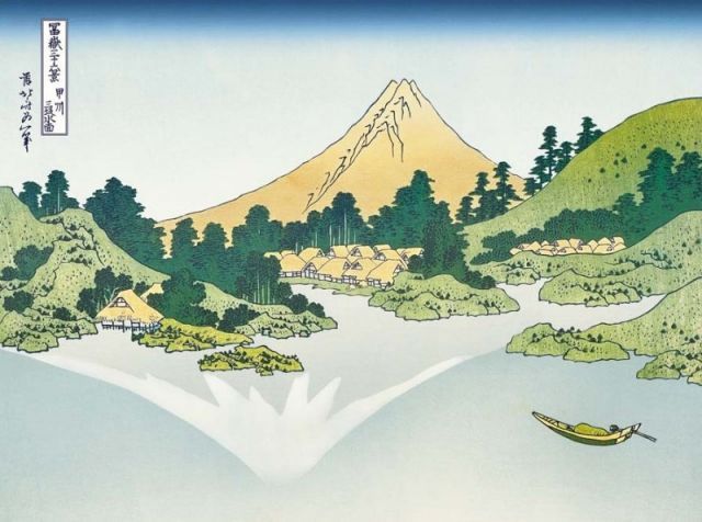 キャンバス プリントアート 葛飾北斎の富嶽三十六景 神奈川沖浪