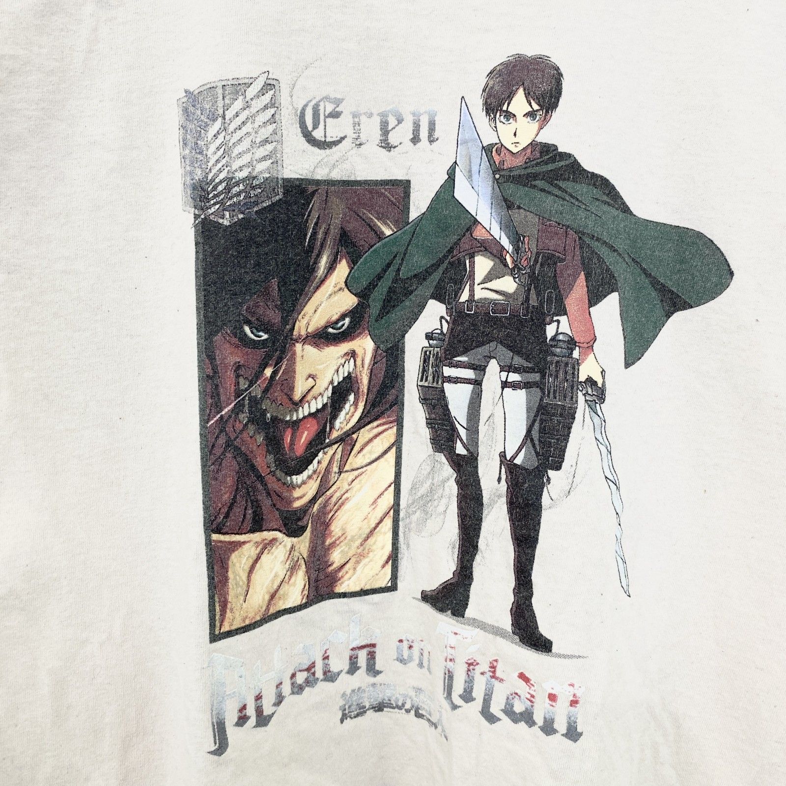 新品未使用 進撃の巨人 エレン オリジナルTシャツ Lサイズ 半袖 BML0420C0003_l_a036.jpg