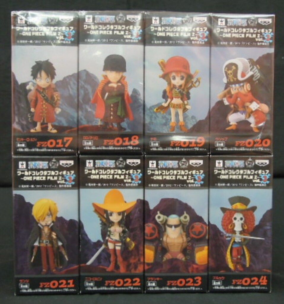 バンプレスト フィルムZvol3 ベスト ワールドコレクタブル ワンピース