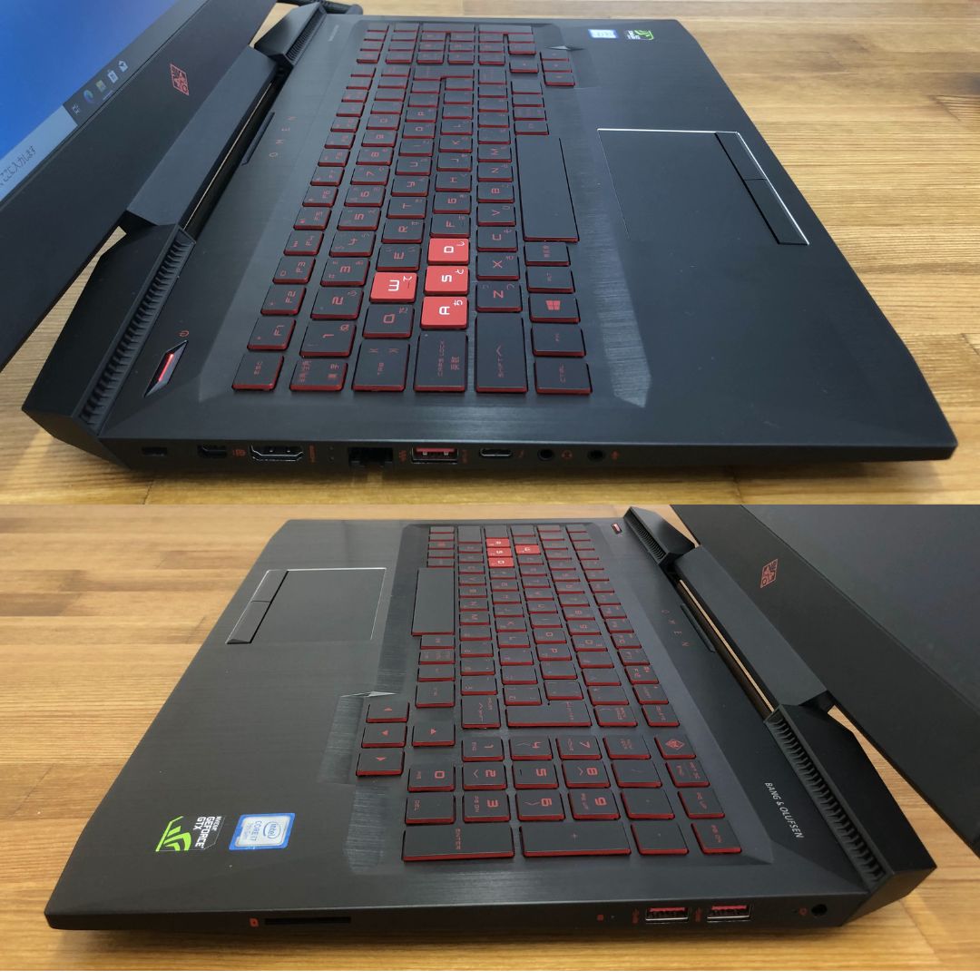 HP ゲーミングノートパソコン 15-ce016TX 第7世代Core i7-7700HQ