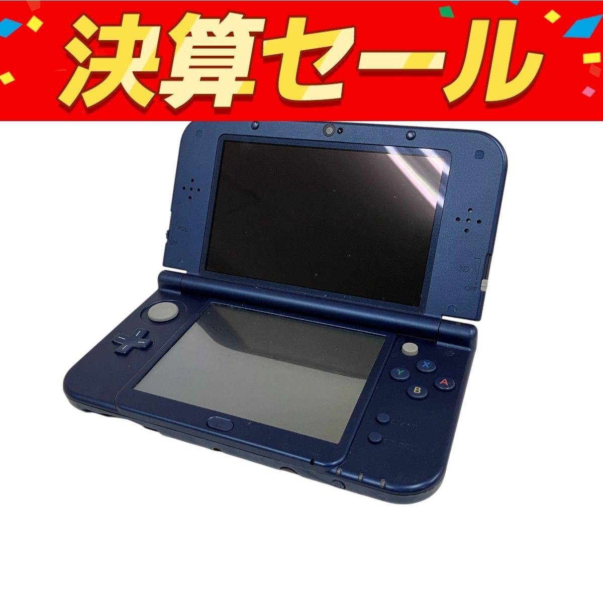 任天堂 ニンテンドーNew3DS LL 本体 メタリックブルー ジャンク品