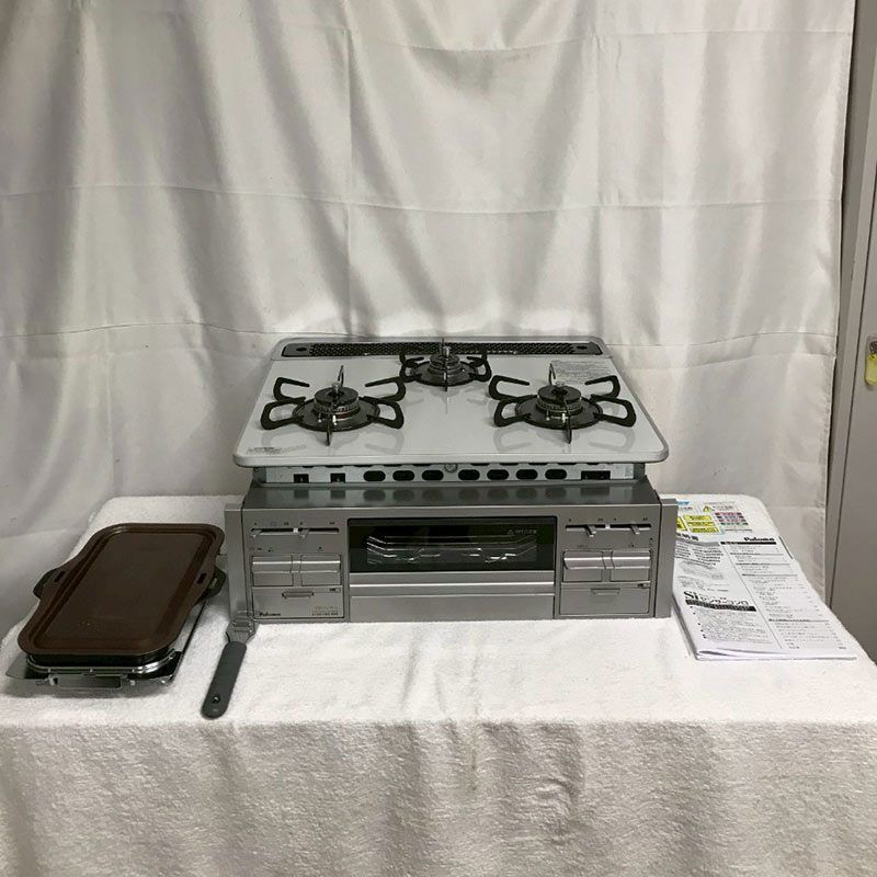 北見市発】パロマ Paloma ビルドインガスコンロ PD-509WS-60CV-1 2023 