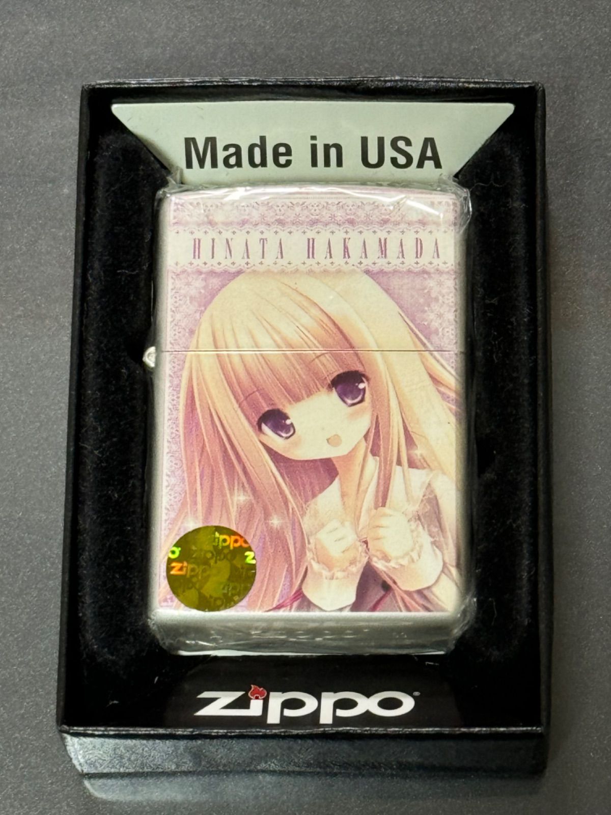 zippo ロウきゅーぶ! 袴田ひなた 児ッポ 両面デザイン 2011年製 zippo ロウきゅーぶ! 袴田ひなた 児ッポ 両面デザイン 2011年製