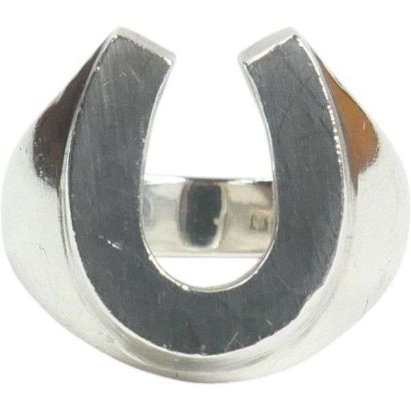 Size【11号】 RATS ラッツ HORSE SHOE RING SILVER ホースシュー