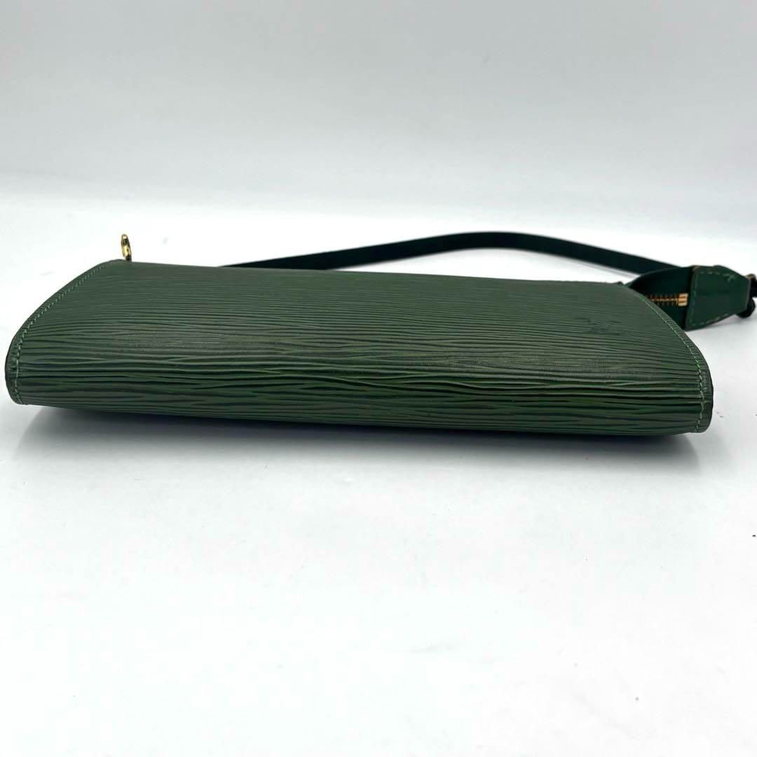 ルイヴィトン M52994 エピ ポシェット アクセソワール ポーチ グリーン