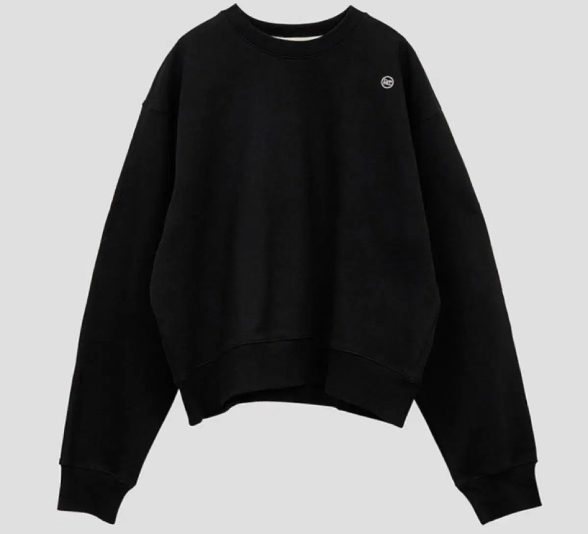 RECTO レクト クロップド トレーナー 黒
