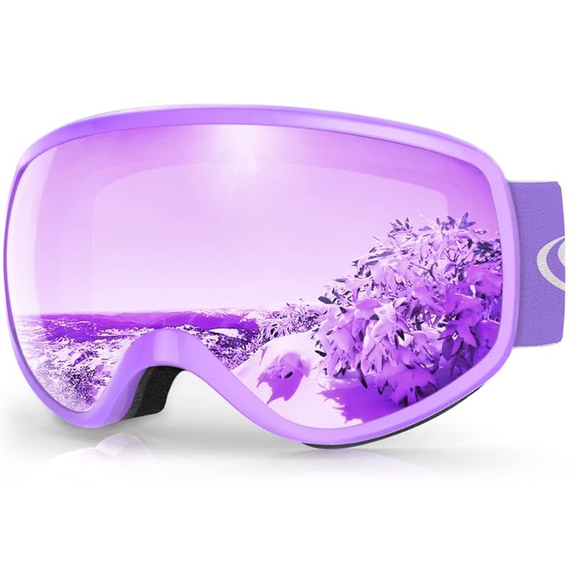 Amazon | [OutdoorMaster] スキーゴーグル キッズ UV400 紫外線
