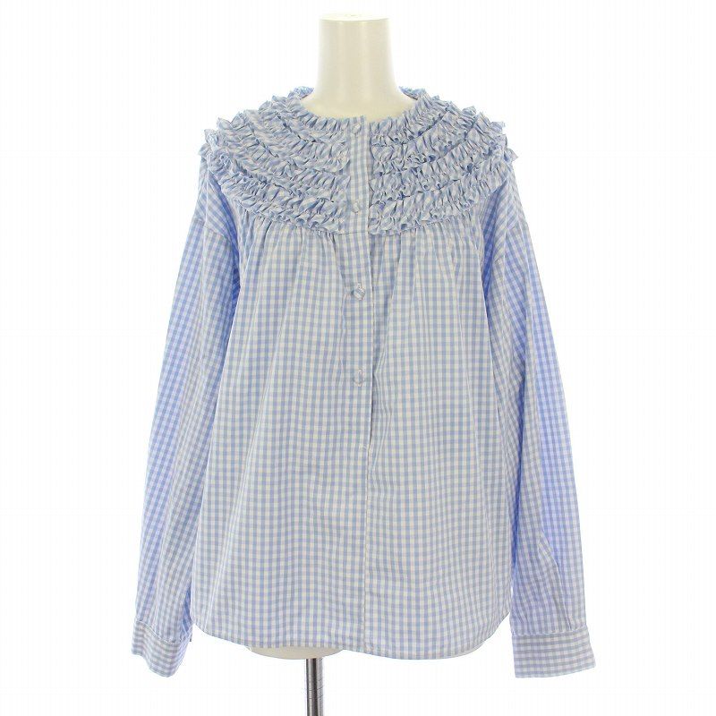 ロージーモンスター rosy monster シャツ ブラウス ギンガムチェック