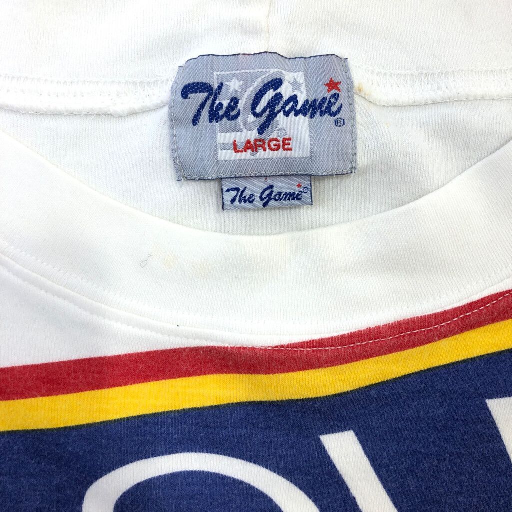 NHL セントルイスブルース　ゲームシャツ　90s 90年代 Lee SPORT リー NHL セントルイス ブルース 長袖Ｔ