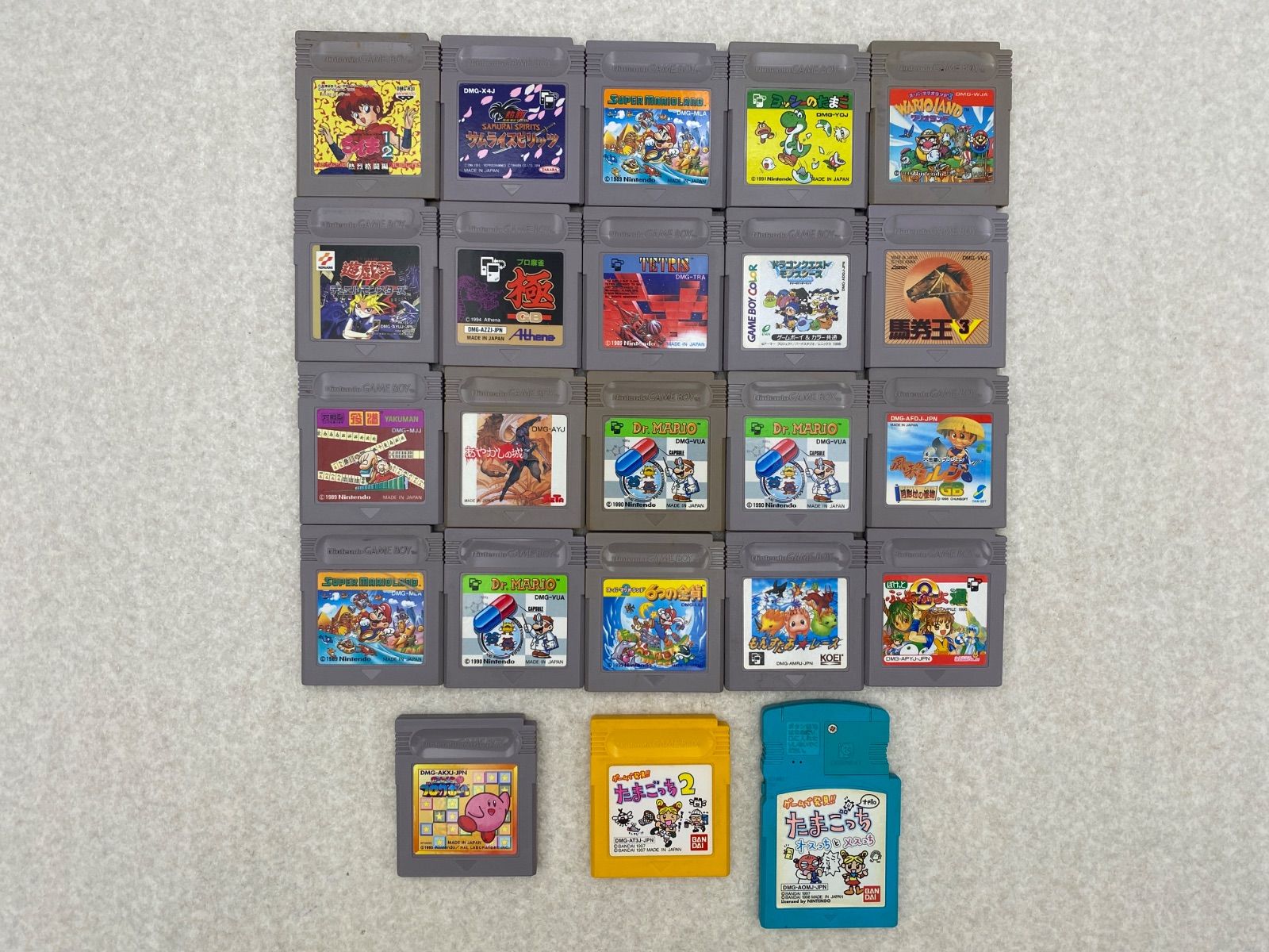 ゲームボーイカラーソフト まとめ売り Nintendo ゲームボーイカラー