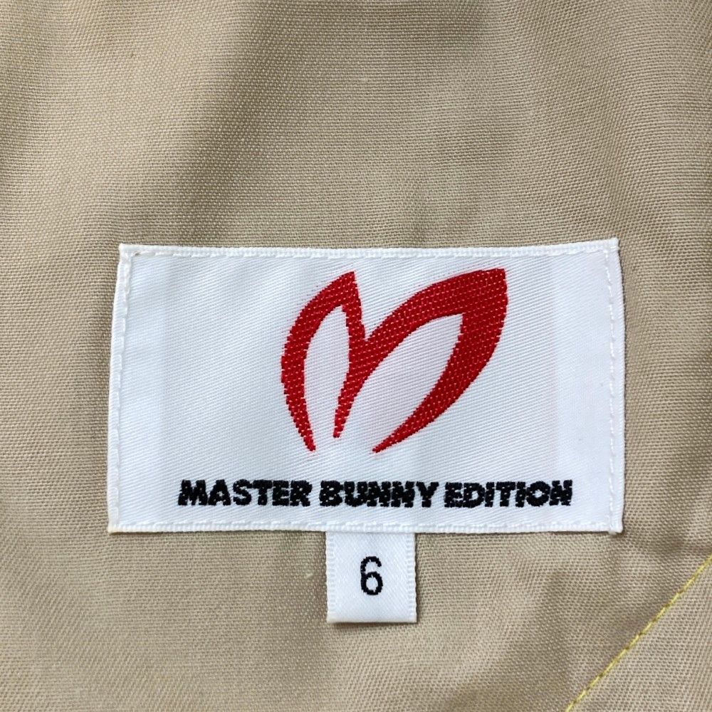 サイズ：6 MASTER BUNNY EDITION マスターバニーエディション 10周年 ストレッチパンツ  イエロー系 [240101413584] ゴルフウェア メンズ ストスト サイズ：6 MASTER BUNNY EDITION マスターバニーエディション 10