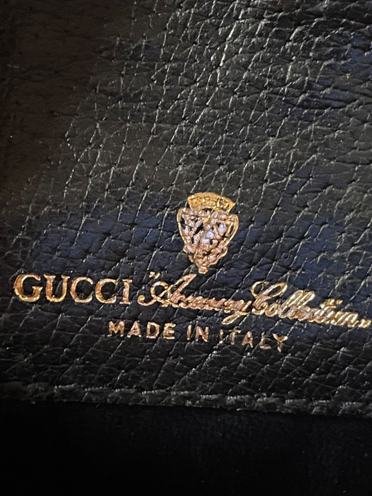 美品 GUCCI メガネ ペンケース オールドグッチ シェリーライン 小物