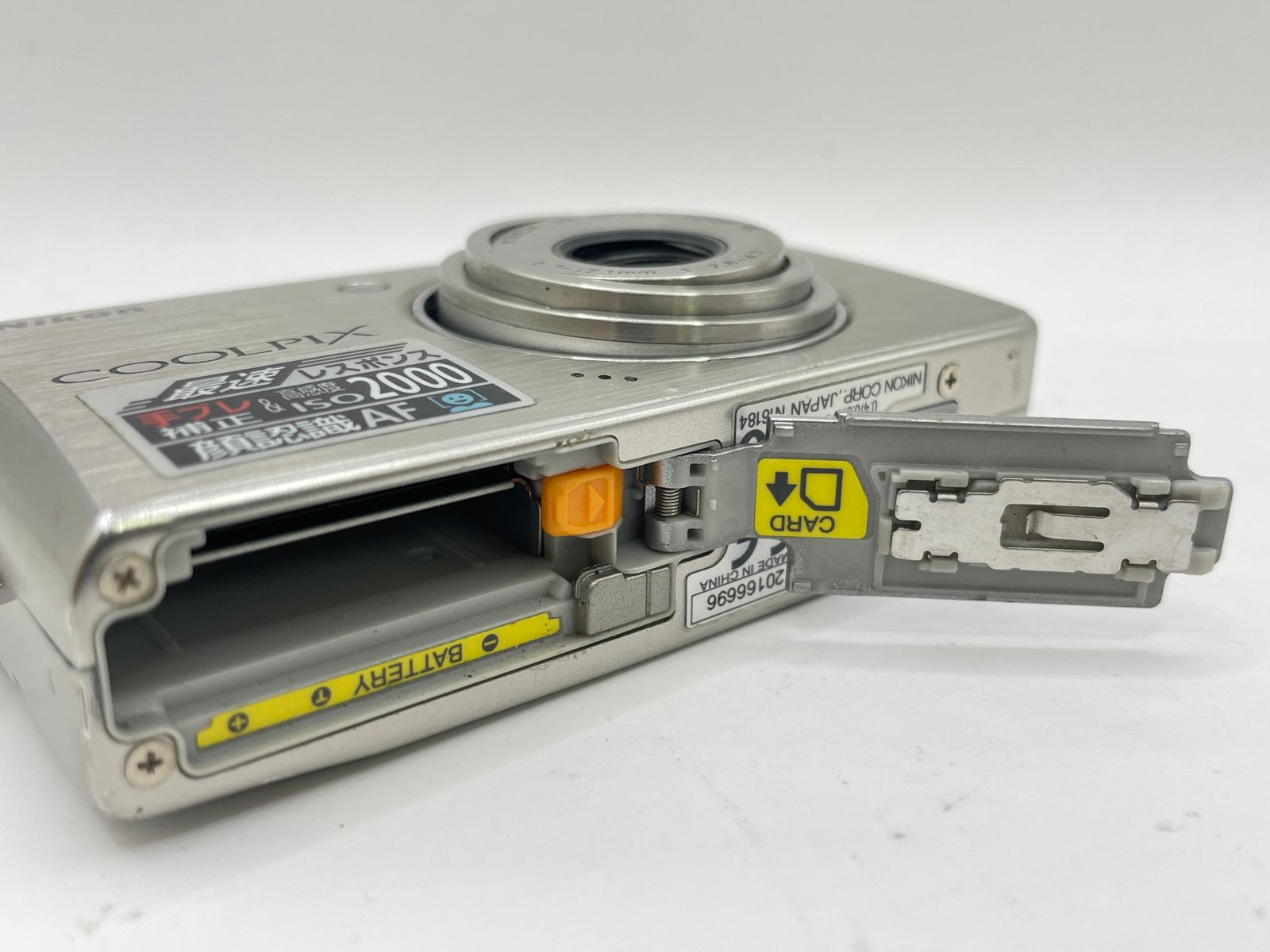 動作未確認 Nikon ニコン COOLPIX S500 カメラ コンパクトデジタル