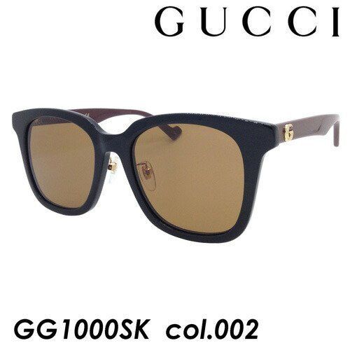 GUCCI グッチ サングラス GG1000SK col.002 55mm UVカット 紫外線 正規品 正規販売認定店 日本製 MADE IN JAPAN