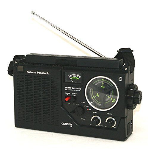 Q957【希少】70年代 ヴィンテージ BCLラジオ ナショナル クーガーNO.6