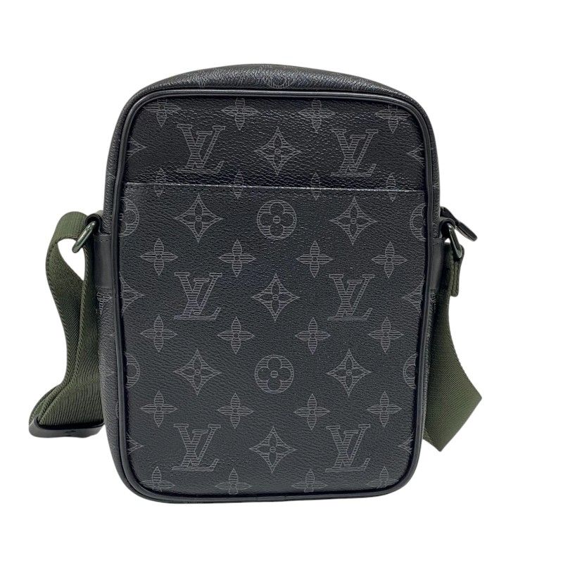 ルイ ヴィトン LOUIS VUITTON ダヌーブPM ヴィヴィエンヌ M43677 モノグラム エクリプス メンズ ショルダーバッグ