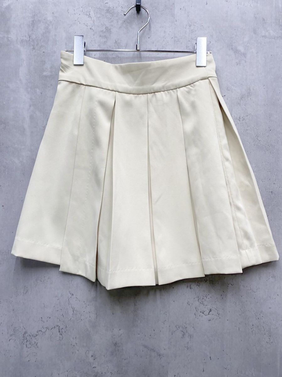 美品 SNIDEL スナイデル ラップスカショ キュロット パンツ