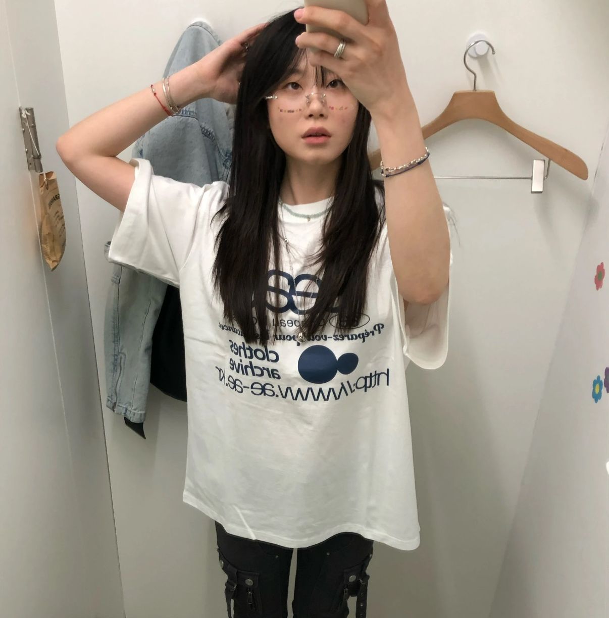 新品 韓国 AEAE エーイーエーイー WEB LOGO T-SHIRTS 半袖 ロゴ