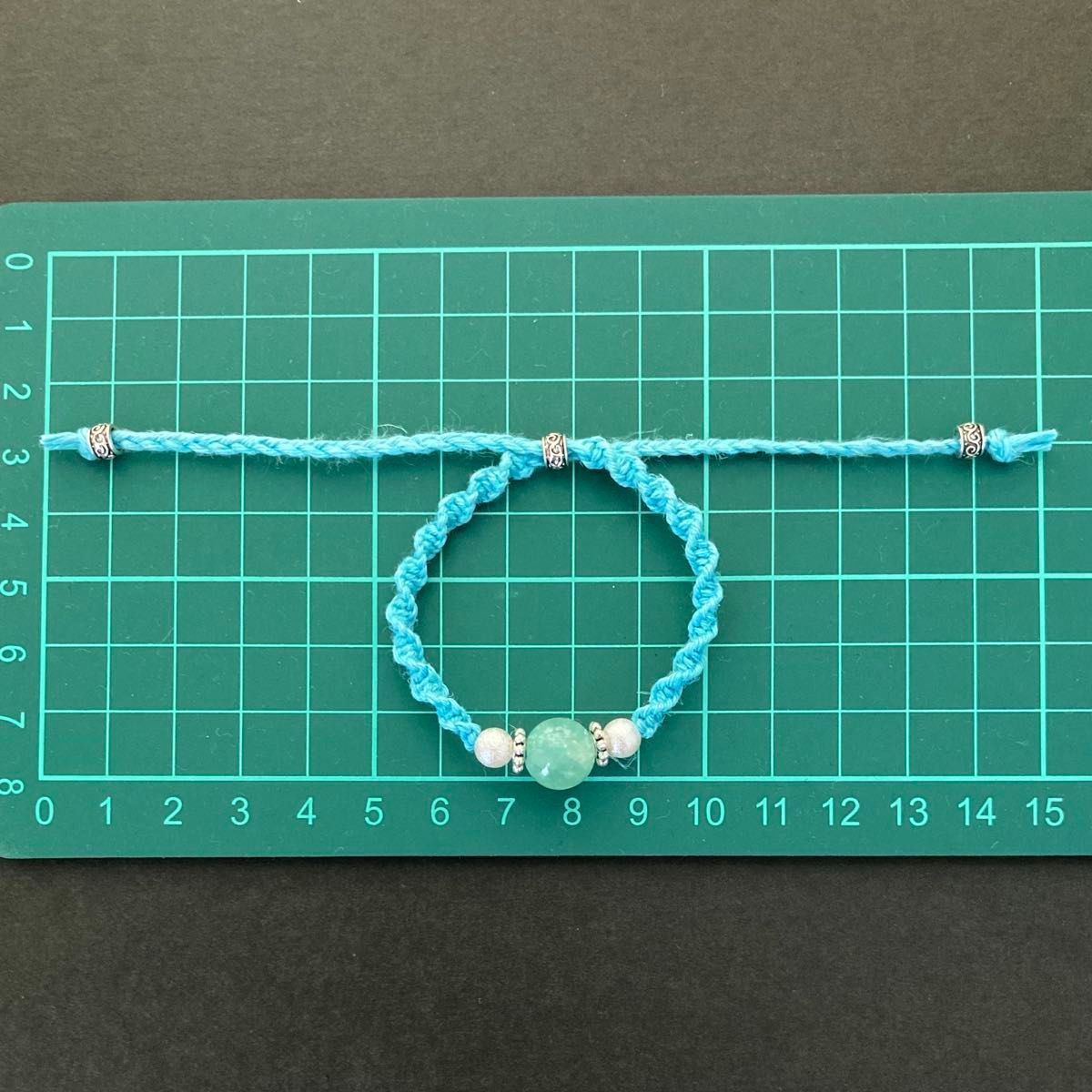 一点物　天然石　ハンドメイドブレス ハンドメイド [ 2566 ] 天然石 ブレスレット 13〜25cm