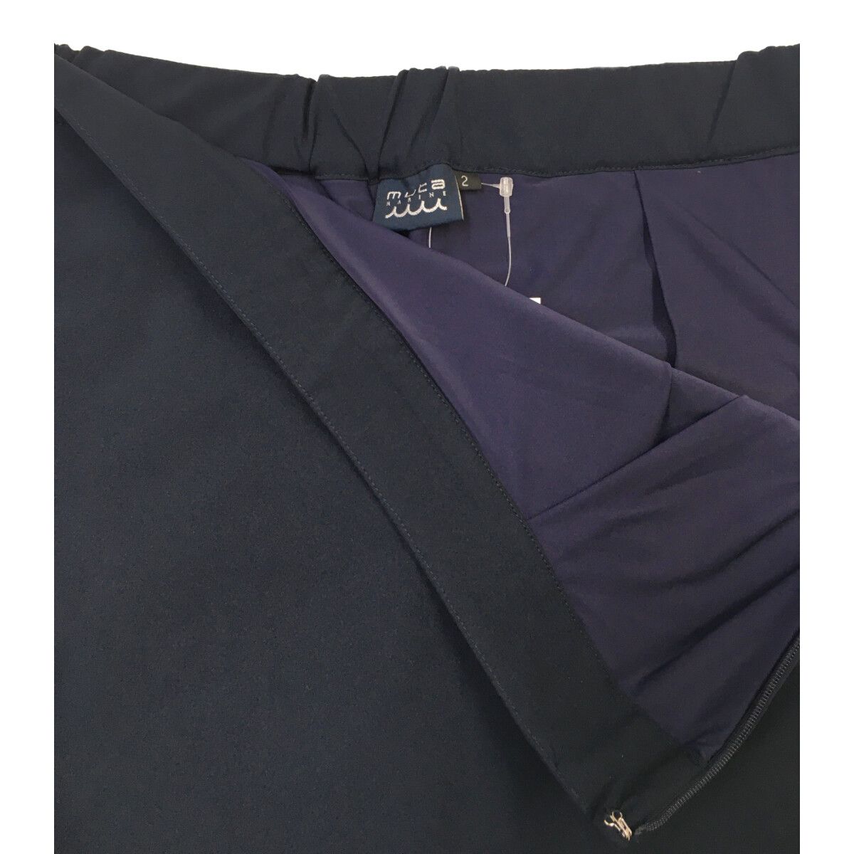 中古 レディース ムータマリン muta MARINE スカート 2(M) 紺 ネイビー