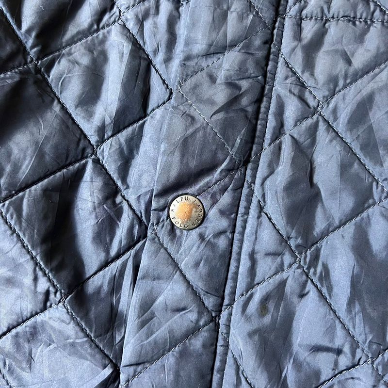 ポロラルフローレン ウールジャケット ブルゾン　キルティング　90s 90s POLO RALPH LAUREN CWU-9P タイプ 中綿 ナイロン