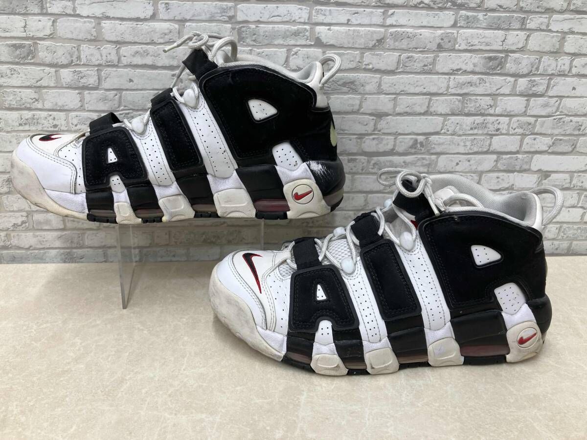 ナイキ AIR MORE UPTEMPO スニーカー 414962-002 エアモアアップテンポ NIKE AIR MORE UPTEMPO BLACK WHITE(2020