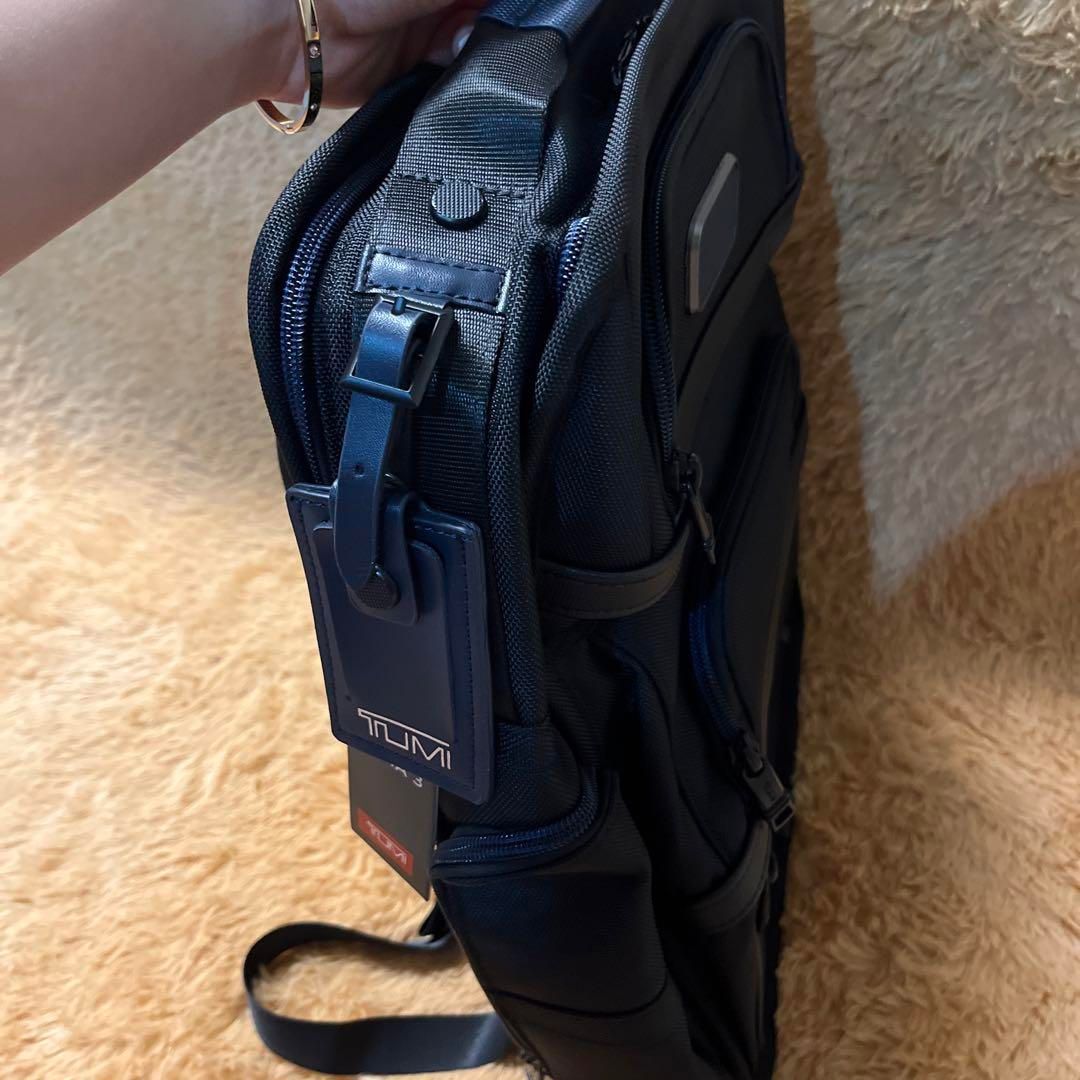 TUMI ALPHA 3 バックパック ブルーライン 新品TUMI ALPHA3 バック