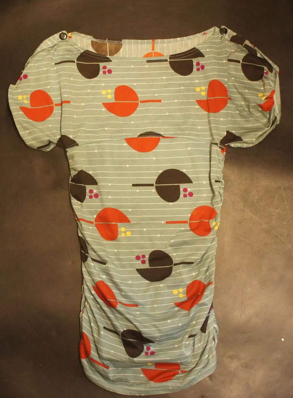 ロング丈ワンピース 半袖ワンピース