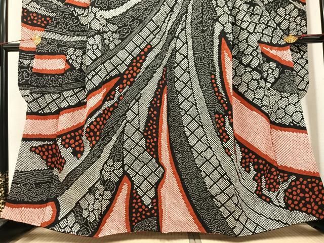 平和屋着物●豪華振袖　総絞り　舞花文　正絹　逸品　AAAY5598ph 平和屋着物○豪華振袖 総絞り 舞花文 正絹 逸品 AAAY5598ph - メルカリ