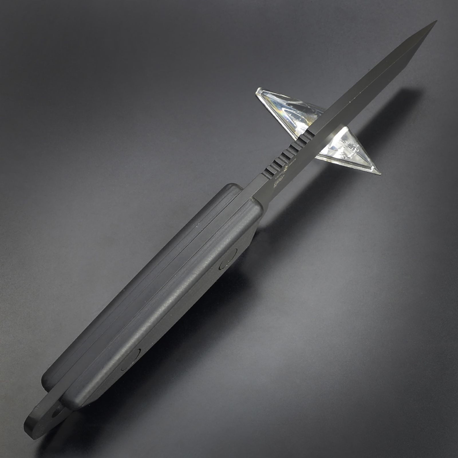 TURQ GEAR アウトドアナイフ Wolf タントー Graphite Black TQ002 18歳以上 HRDEVELOPMENT_JP