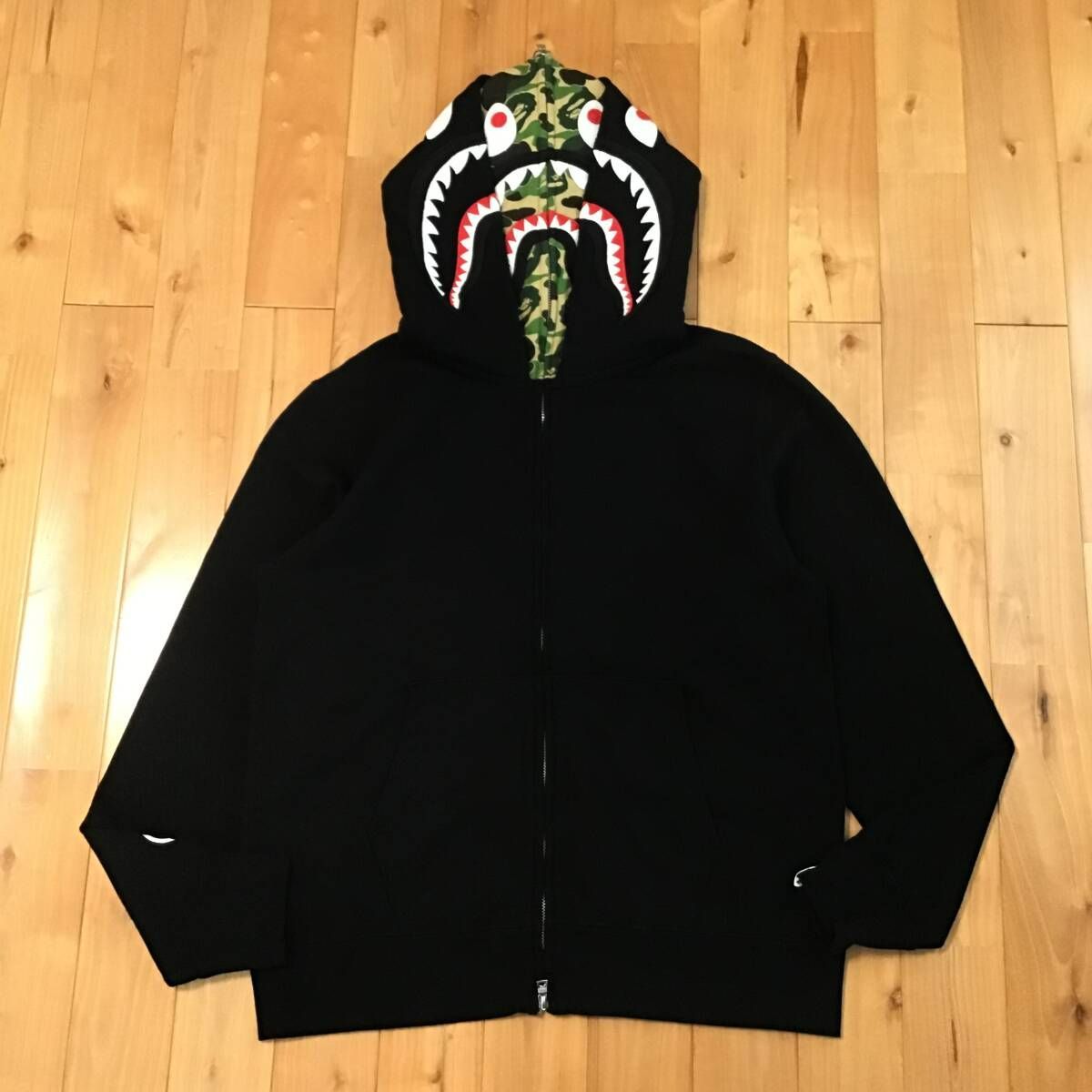 ダブル シャーク パーカー Lサイズ Double shark full zip